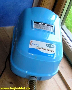 Clear Seal LP-40 - en robust luftpumpe til større systemer.